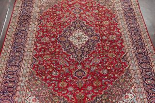 Vintage Floral Ardakan Oriental Area Rug Wool Hand - Made Medallion Carpet 10x13 3