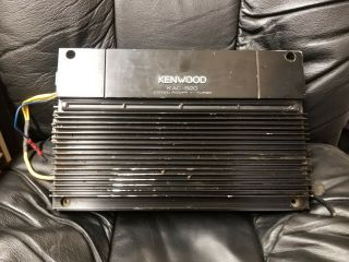 Kenwood Kac - 820 2 Channel Old School Car Amplifier Fs Vintage