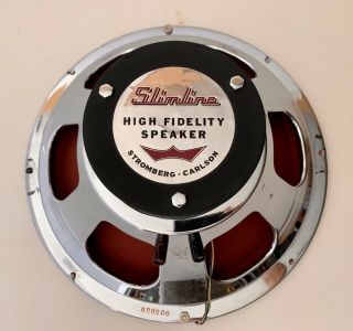 Vintage Stromberg Carlson Slimline 15 " High Fidelity 2 - Way 12 Ohm Speaker