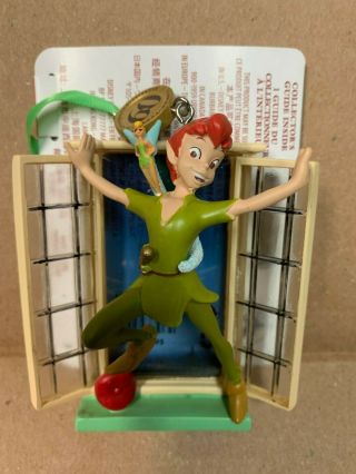 Disney 2018 Peter Pan And Tinkerbell Legacy Sketchbook Ornament With Tags