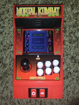 Mortal Kombat Mini Arcade Game Rare Great Basic Fun