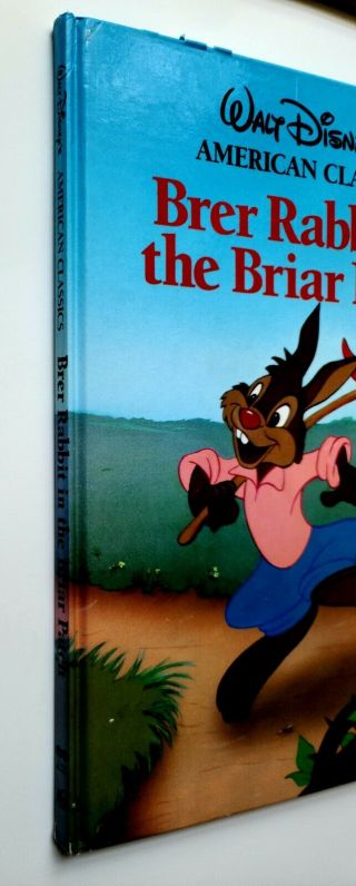 Walt Disney ' s American Classics Hardcover Brer Rabbit in the Briar Patch Book 2