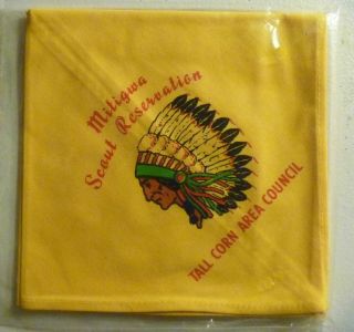 Mitigwa Scout Reservation Tall Corn Area Council Yellow N/c [n/c 198]