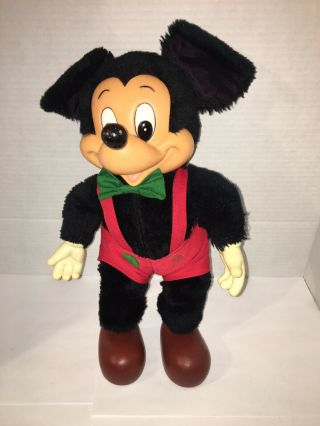 Vintage Walt Disney Mickey Mouse Plush By Applause