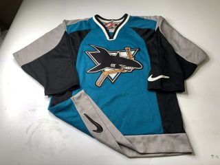 Vintage Nike San Jose Sharks Nhl Hockey Jersey Men’s Small