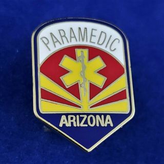 7/8 " Arizona Paramedic Pin Item 32