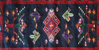 Greece Greek Epirus Metsovo Antique Handwoven Wool Pillow Cover 77x48cm