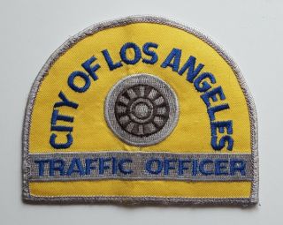Los Angeles California Traffic Police Patch