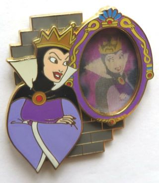 Walt Disney World Pin: Where Dreams Happin - Evil Queen Lenticular,  Le 500