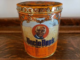 Vintage Uncle Ben’s Rice 40th Anniversary 1943 - 1983 Limited Tin Canister