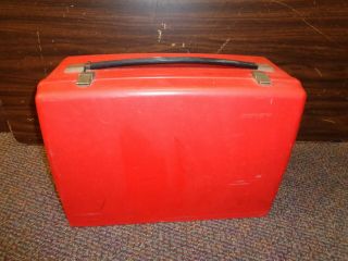 Vintage Bernina 707 802 807 (not Sport) 810 Red Hard Carrying Case Cover