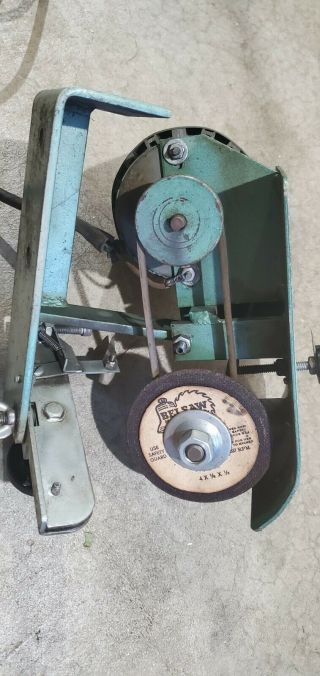 Vintage Bel - saw Machinery Co.  Chainsaw Sharpener 550 - 1 2