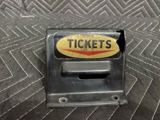 Vintage Skee Ball Ticket Slot - Classic Alley 10 ' 13 ' Lane Coin Op Game 3
