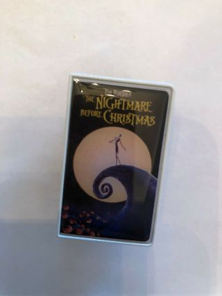 The Nightmare Before Christmas Disney Vhs Case Classic Movie Mystery Box Pin Nbc