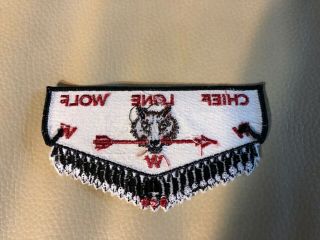OA Lodge 341 Chief Lone Wolf flap HS - 1 2