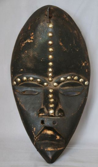 Antique African Tribal Dan Mask From Ivory Coast