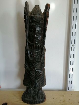 Benin Wooden Statue 2