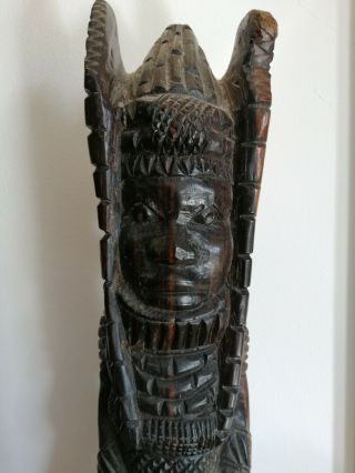 Benin Wooden Statue 3