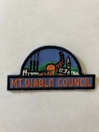 Bsa Mt.  Diablo Council Patch Old Style