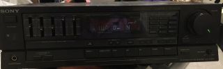 Sony Str - Av500 Vintage Stereo Receiver Audio/video Control Center