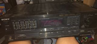 Sony STR - AV500 Vintage Stereo Receiver Audio/Video Control Center 3