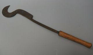 Good Old Unusual African Tribal Art Throwing Knife Sickle Tool Dagger Congo? Nr