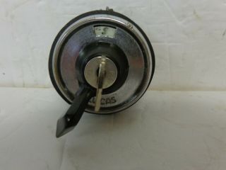 Vintage 1950 ' s Lucas Motorcycle Car 3 position light switch with on/off key PLC2 3