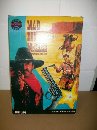 Vintage Computer Philips Cd - I Peacemaker Gun,  Mad Dog Mccree 1990 