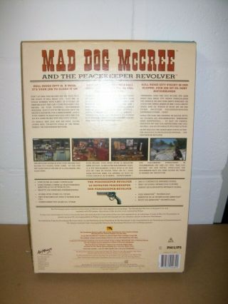 Vintage Computer Philips CD - i Peacemaker gun,  Mad Dog McCree 1990 ' s 3