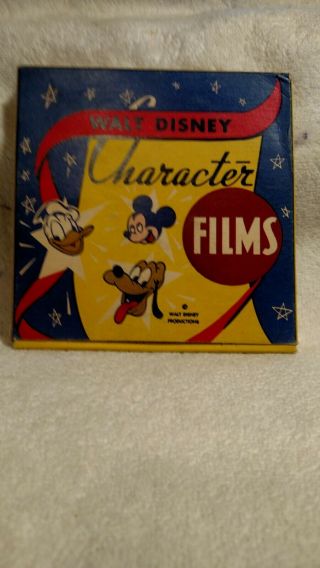 Vtg Walt Disney Character Films 2154 Fire Chief,  Village Smithy 8mm