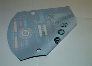 Williams Star Trek Next Generation Pinball Machine Flipper Wear Overlay Decal 2