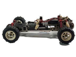 Kyosho vintage Optima 1/10 Chain drive 4WD with spare parts 2