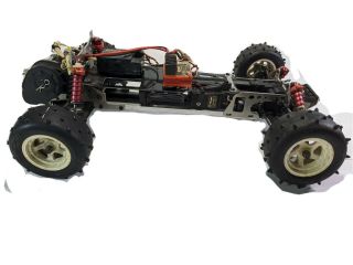 Kyosho vintage Optima 1/10 Chain drive 4WD with spare parts 3
