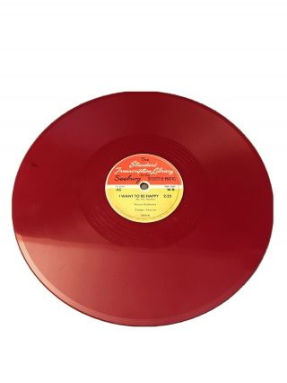 Seeburg 50s Select - O - Matic Jukebox Transcription Library 10 " Vinyl Record - 78 Rpm