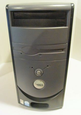 Vintage Dell Dimension B110 (Intel Pentium 4 2.  8GHz 2GB NO HDD) DE051 2