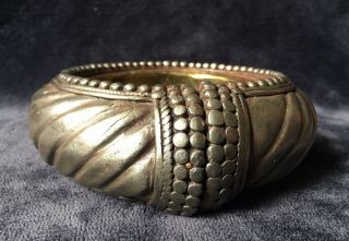 18th 19th Century Antique African Arabian Omani Slave Anklet Ankle Bangle Dish