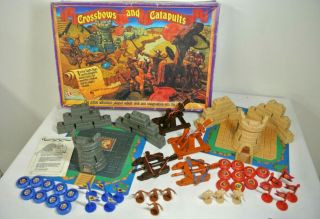 Vintage 1983 Crossbows & Catapults Game Lakeside Leisure Dynamics