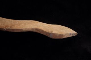 Large Aboriginal Wooden Snake Carving - Central Australia 1970 