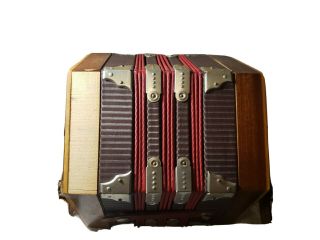 Vintage Concertina Accordion Made In Italy