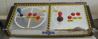 Sega Virtua Fighter Arcade Game Control Panel W/ Joysticks Buttons & Connector