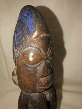 Early Yoruba Ibeji Twin Female African Tribal Carved Figure
