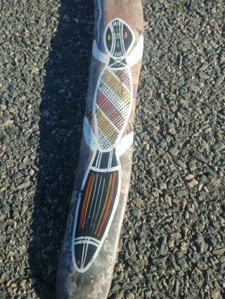 OLD Central Australian Aboriginal hunting boomerang Antique 2