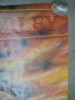 Bob Marley The legend lives on large Poster Vintage 1980 ' s C1470 2