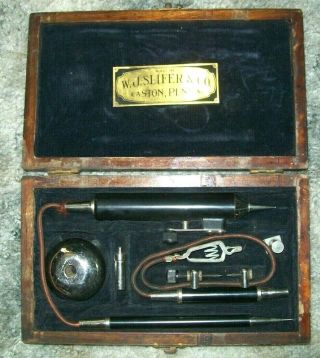 W.  J.  Slifer & Co.  Vintage Car Ignition Tester - - Box - - Neat Looking
