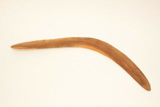 Vintage Aboriginal Carved Wood Large 25 - 1/2 " Boomerang Fighting Hunting Tool
