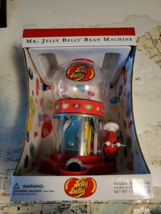 Jelly Belly Mr.  Jelly Belly Bean Machine Candy Vending Dispenser,  1 Oz Sample
