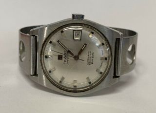 Vintage Mens Tissot Visodate Automatic Seastar Pr516 Watch For Repair