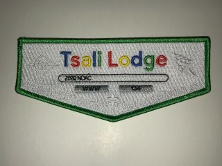 Oa Lodge 134 Tsali S - 126 Flap,  2020 Noac Ghost Trader Daniel Boone Council,