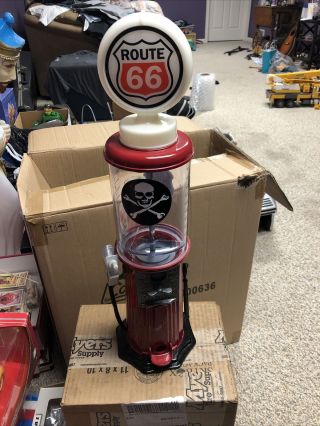 Route 66 Gas Pump Gumball Machine