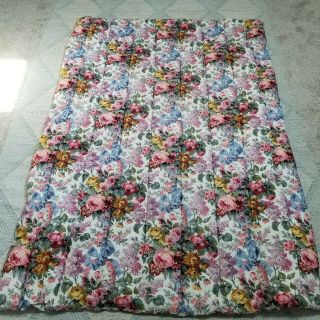 Vintage Ralph Lauren Allison Floral Twin Comforter 62x84